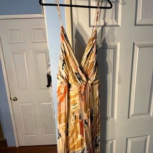 Rayne Sleeveless Maxi Dress - Rust/Combo
